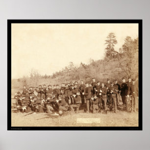 Infanterie der Firmac 3. US, die Gewehre Sd 1890 Poster
