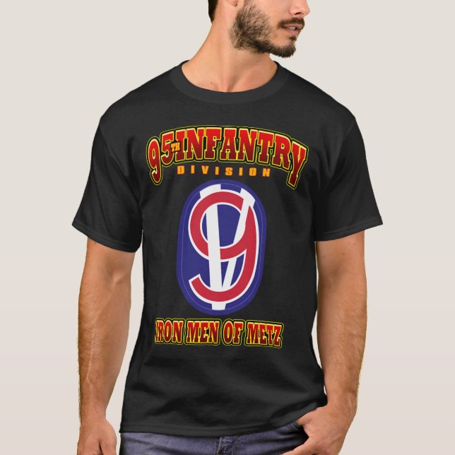 Infanterie Division Iron Men of Metz T - Shirt.pn T-Shirt (Vorderseite)