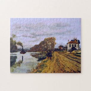 Infanterie-Hüter auf der Bank Monet Fine Art Puzzle