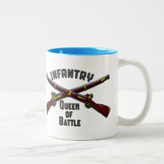 Infanterie - Königin des Kampfes - Trinkbehälter Zweifarbige Tasse