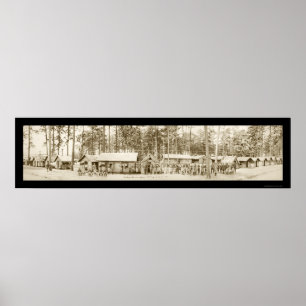 Infanterie-Officers-Foto 1918 Poster