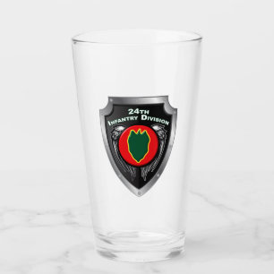 Infanterieabteilung Schild Glas