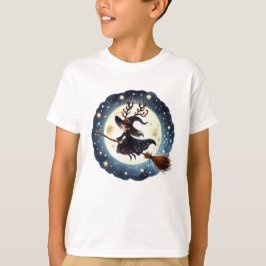 Infantil(T-shirt) Viagem da Bruxa Natalina T-Shirt