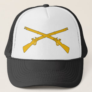 Infantry Crossed Rifles Truckerkappe