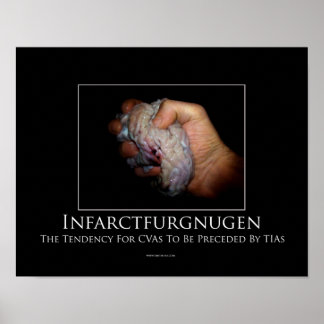 Infarctfurgnugen Motivierend Poster
