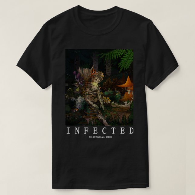 INFECTED 2018 white text Classic TShirt (Design vorne)