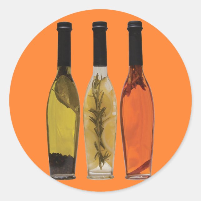 Infekte Öle Runder Aufkleber (Vorderseite)