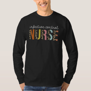 Infektionskontroll-Krankenschwester Leben Leoparde T-Shirt