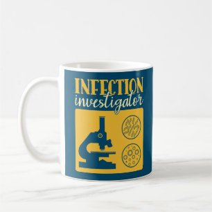 Infektionsuntersucher - Funny Epidemiologe Kaffeetasse