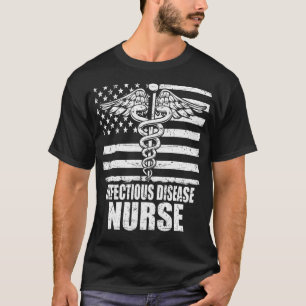 Infektiöse Erkrankungen Krankenschwester Amerikani T-Shirt
