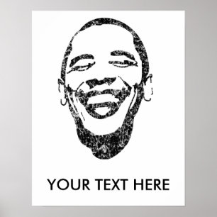 Infektiöses Lächeln erschüttertes Poster