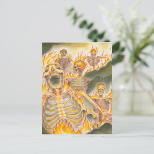 Infernal Legions Kuriosität Postkarte