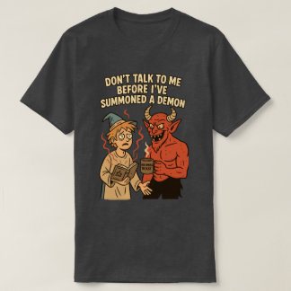 Infernal Roast Funny Coffee D&D T - Shirt