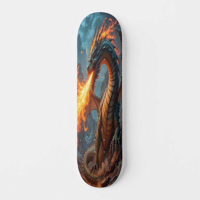 Inferno Dragon Edition 1 Skateboard (Vorderseite)
