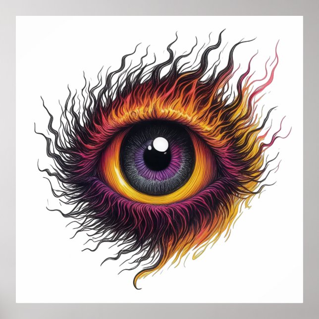 Inferno Gaze Poster (Vorne)