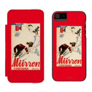Inferno läuft förderndes Plakat Incipio Watson™ iPhone 5 Geldbörsen Hülle