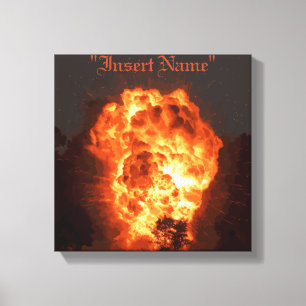 Inferno Leinwanddruck