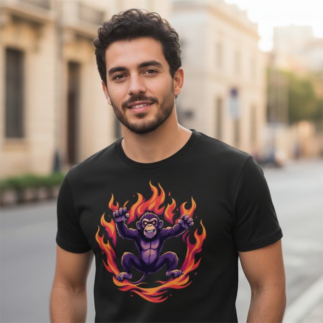 Inferno Monkey T-Shirt (Von Creator hochgeladen)