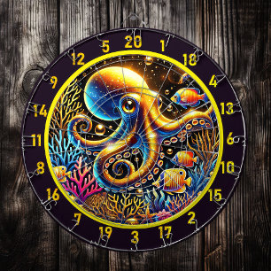 Inferno Octopus Dartboard Dartscheibe