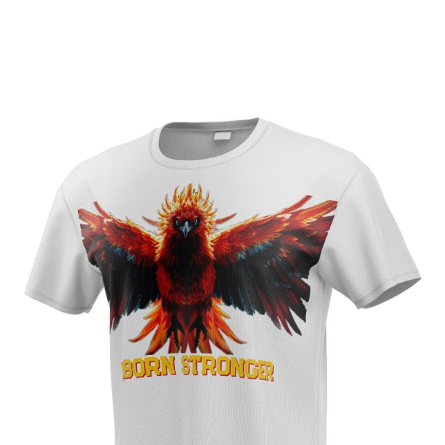 🔥 Inferno-Phoenix-Krieger - Epische Flamme T-Shirt (Von Creator hochgeladen)