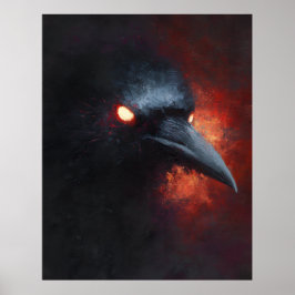 Inferno-Raben-Profil Poster