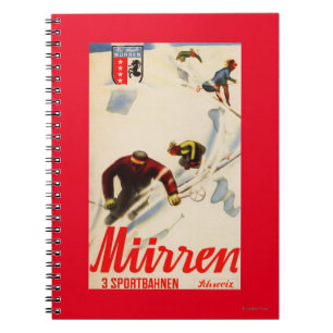 Inferno Races Promotionplakat Notizblock