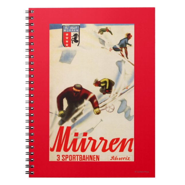 Inferno Races Promotionplakat Notizblock (Vorderseite)