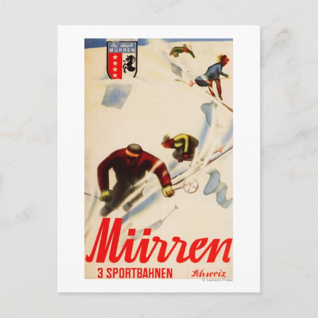 Inferno Races Promotionplakat Postkarte (Vorderseite)