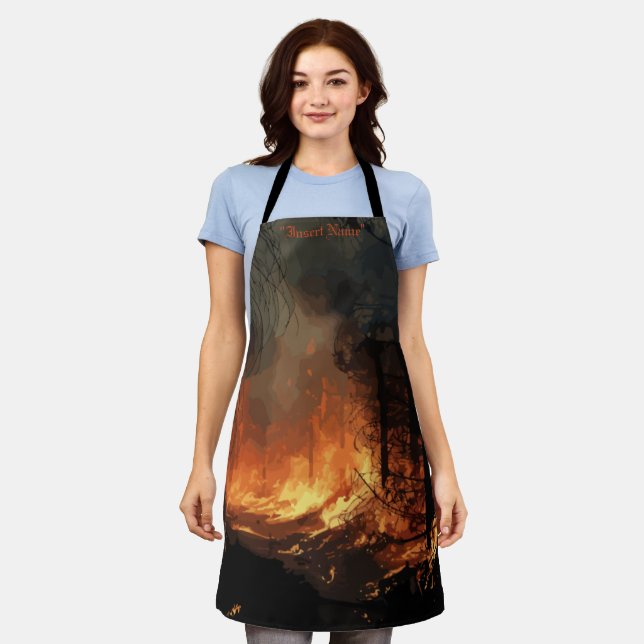 Inferno Schürze (Getragen)