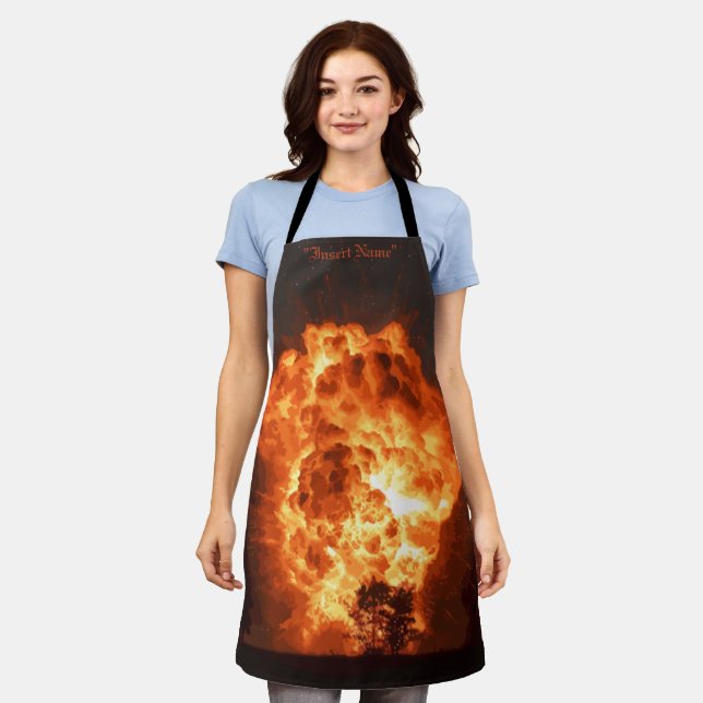 Inferno Schürze (Getragen)