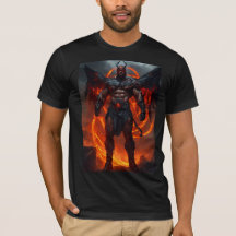Inferno Sentinel: Der T - Shirt des Dämonenkrieger