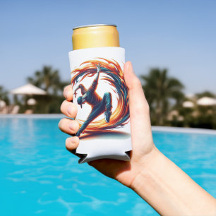 Inferno Spin - Den Geist des Breakdance Selters Dosenkühler