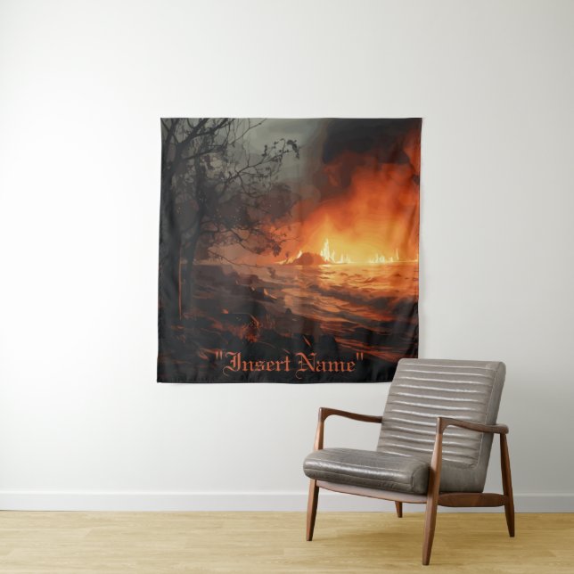 Inferno Wandteppich (Beispiel)