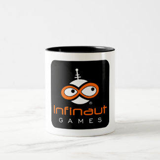 Infinaut Logo Zweifarbige Tasse
