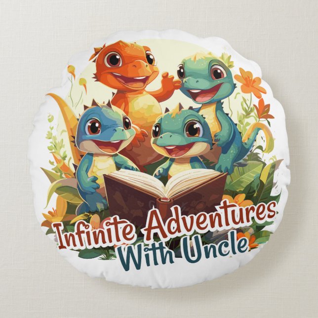 Infinite Adventures With Uncle Rundes Kissen (Vorderseite)