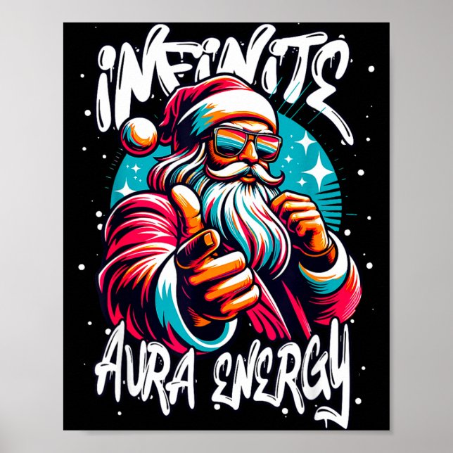Infinite Aura Energy And Sigma Rizzmas  Poster (Vorne)