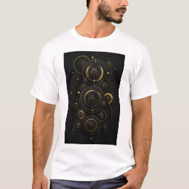 Infinite Echoes | Luxus-Konzentrische Kreise T-Shirt
