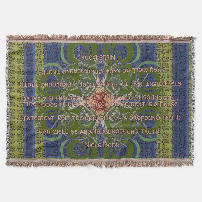 Infinite - Green Abstract by Alexandra Cook Decke (Vorderseite)