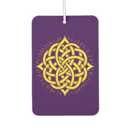 Infinite Harmony: Sacred Mandala Celtic Symbol Art Autolufterfrischer