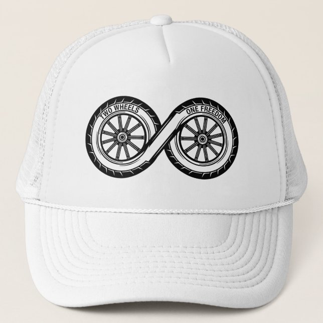 Infinite Rider Lifestyle Logo Truckerkappe (Vorderseite)