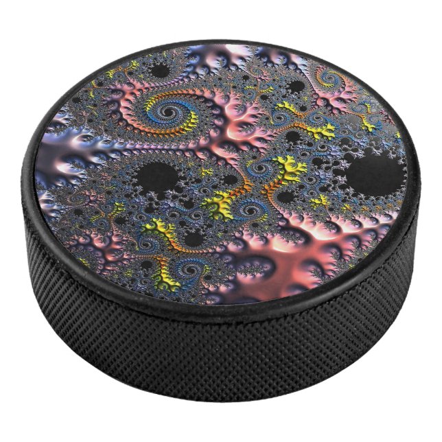 Infinite Spiral Realms Eishockey Puck (3/4)