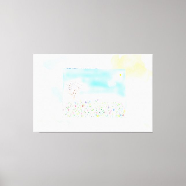 Infinite Spring Leinwanddruck (Vorderseite)