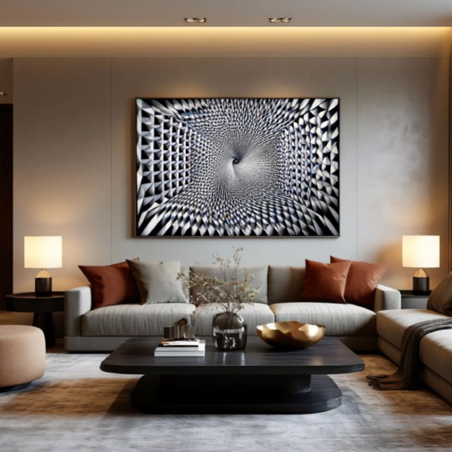 Infinite Vortex Leinwanddruck (Von Creator hochgeladen)