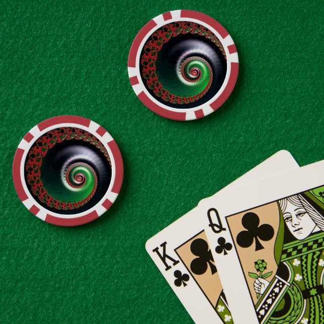Infinite Whirl Pokerchips (Pokertisch (doppelt))