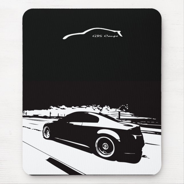 Infiniti G35 Coupé-Mausunterlage Mousepad (Vorne)