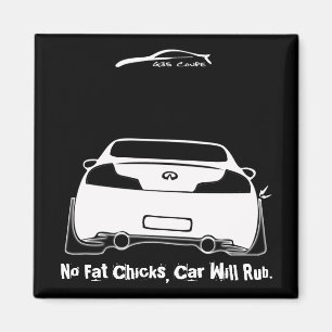 Infiniti G35, g2, keine fetten Küken, Auto reibt Magnet