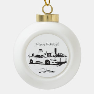 Infiniti G37 Keramik Kugel-Ornament