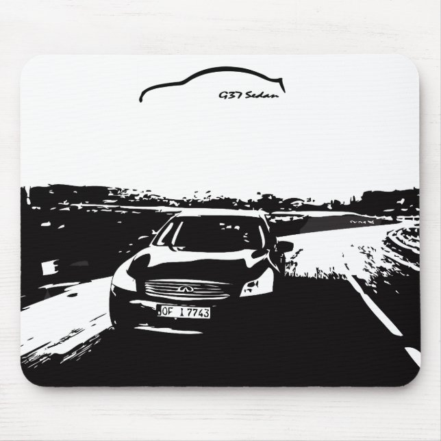 Infiniti G37 Limousine-Mausunterlage Mousepad (Vorne)