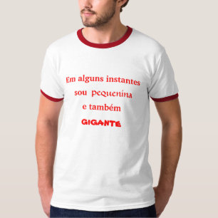 Infinito bestimmter roter Wecker T-Shirt