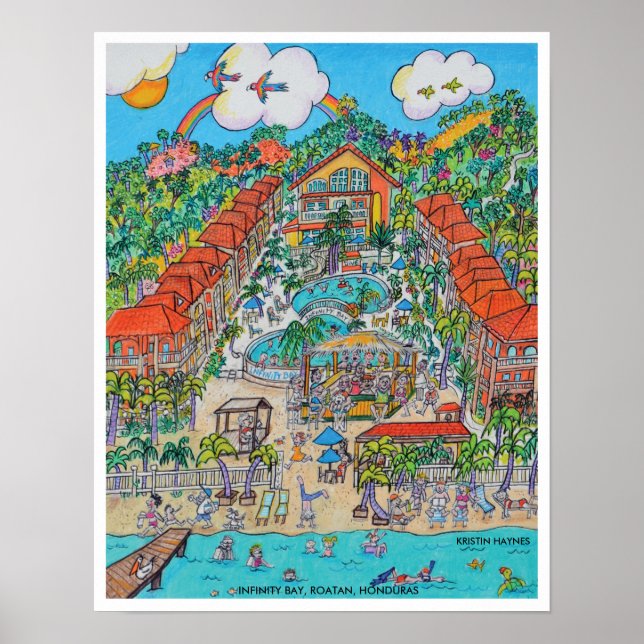 INFINITY BAY RESORT POSTER (Vorne)